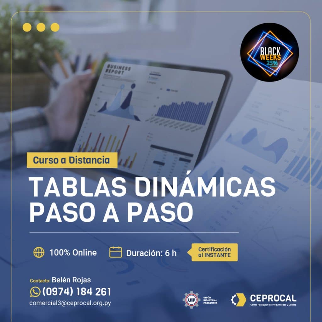 Tablas Dinámicas paso a paso - Ceprocal Ecommerce