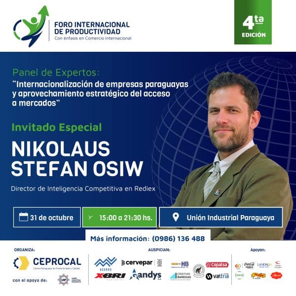Foro Internacional de Productividad con énfasis en Comercio Internacional - Imagen 2